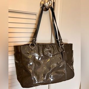 Gray Coach Purse